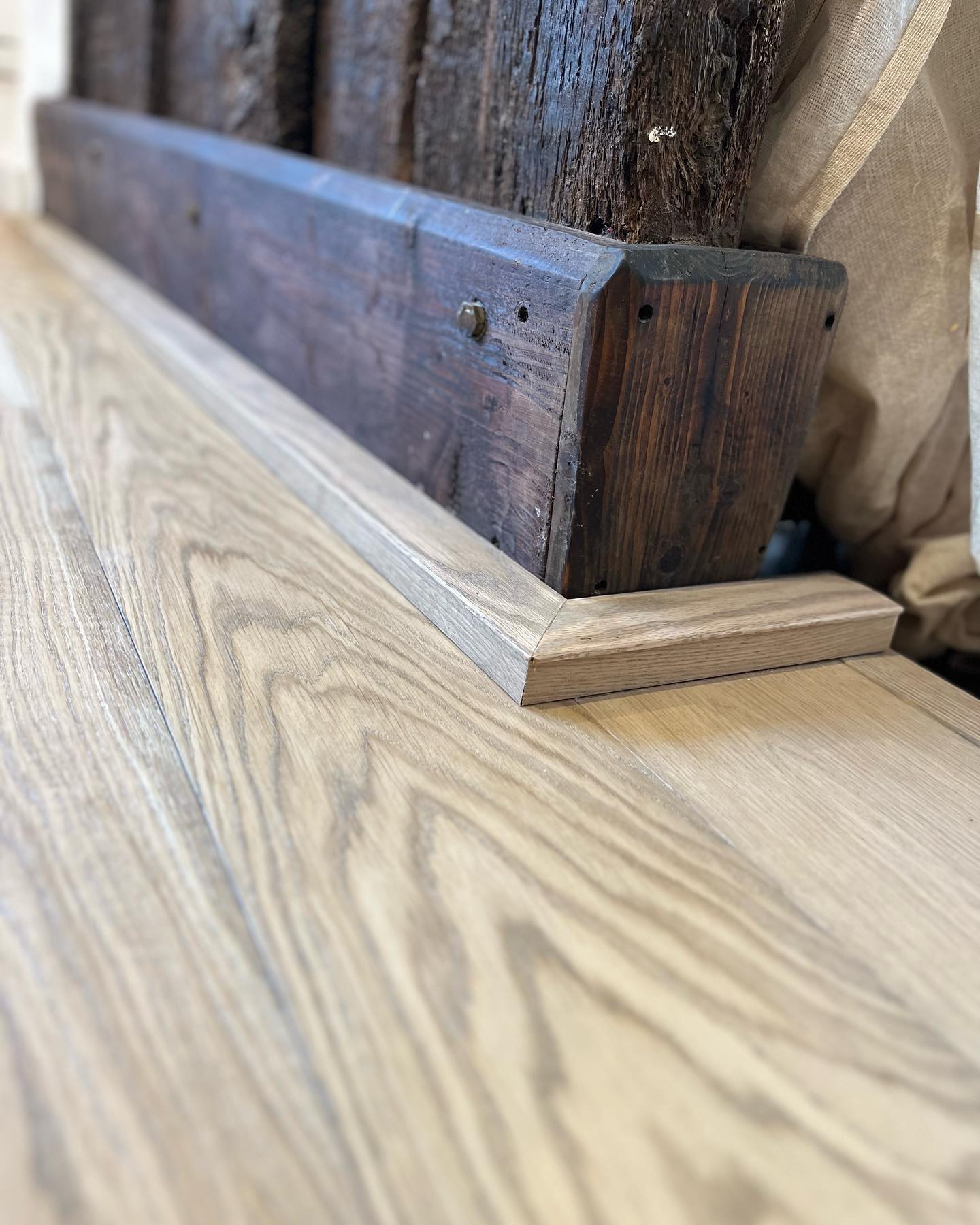 Wood flooring plank detail Exeter